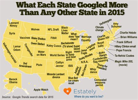 most searched word on google in usa by state